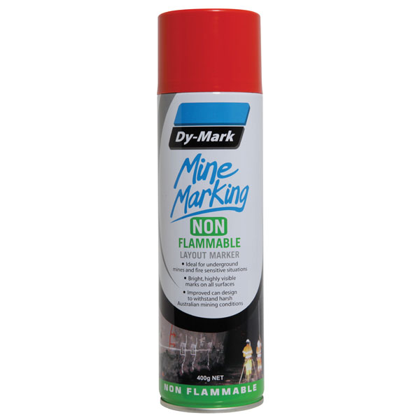 DY-MARK SAFE MARK HORIZONTAL RED 400G AEROSOL